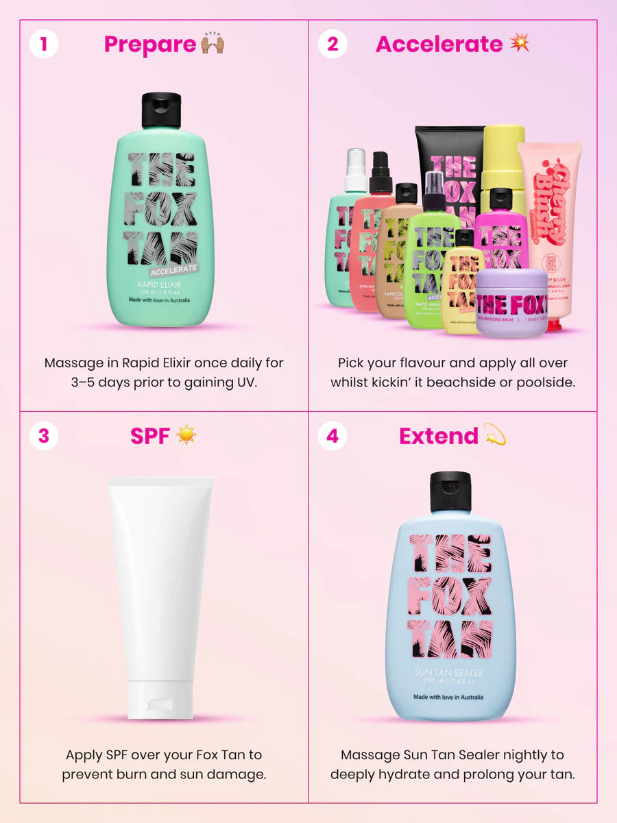 The Fox Tan Rapid Elixir 120ml
