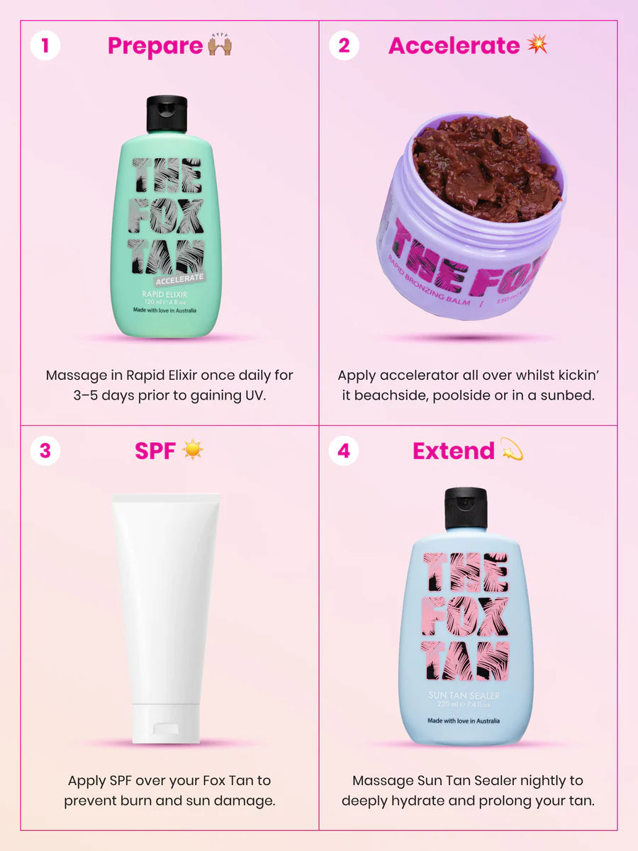 The Fox Tan Rapid Bronzing Balm