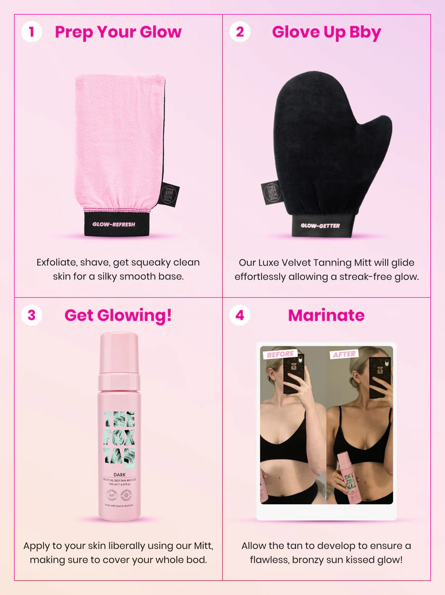 The Fox Tan Dark Tropical Self-Tan Mousse