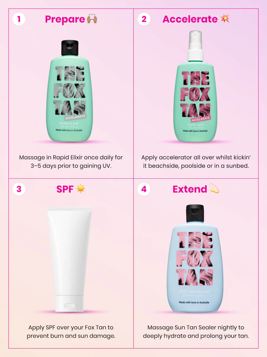 The Fox Tan Rapid Mist 120ml