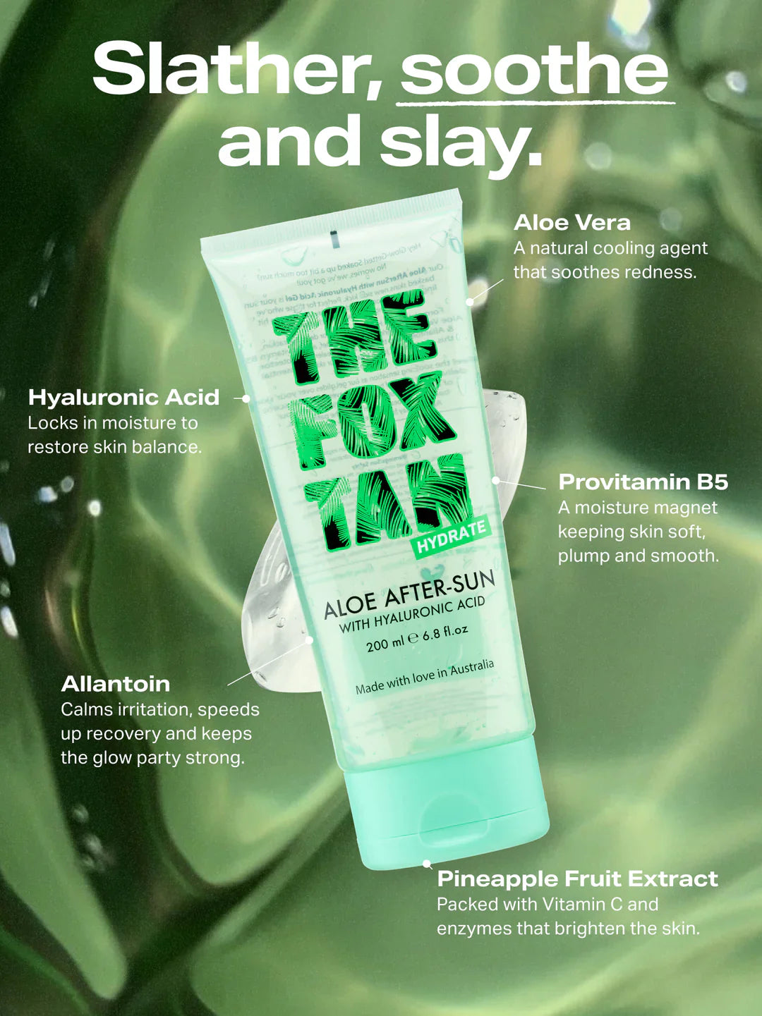 The Fox Tan Aloe After-Sun