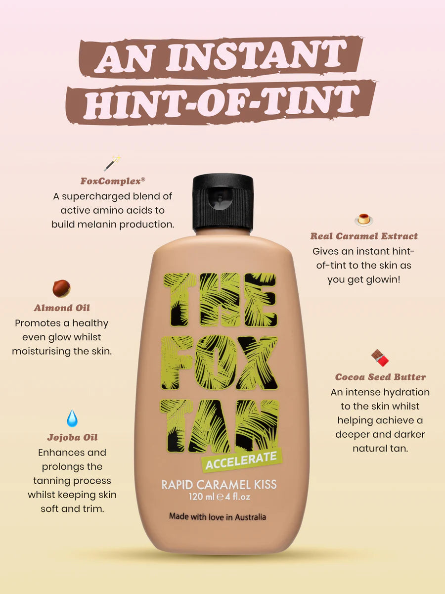 The Fox Tan Rapid Caramel Kiss