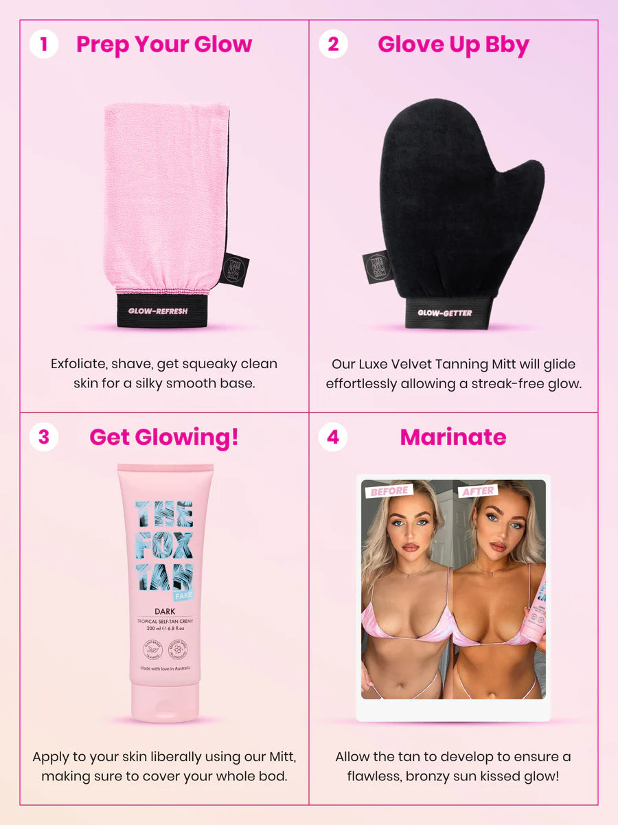 The Fox Tan Dark Tropical Self-Tan Creme