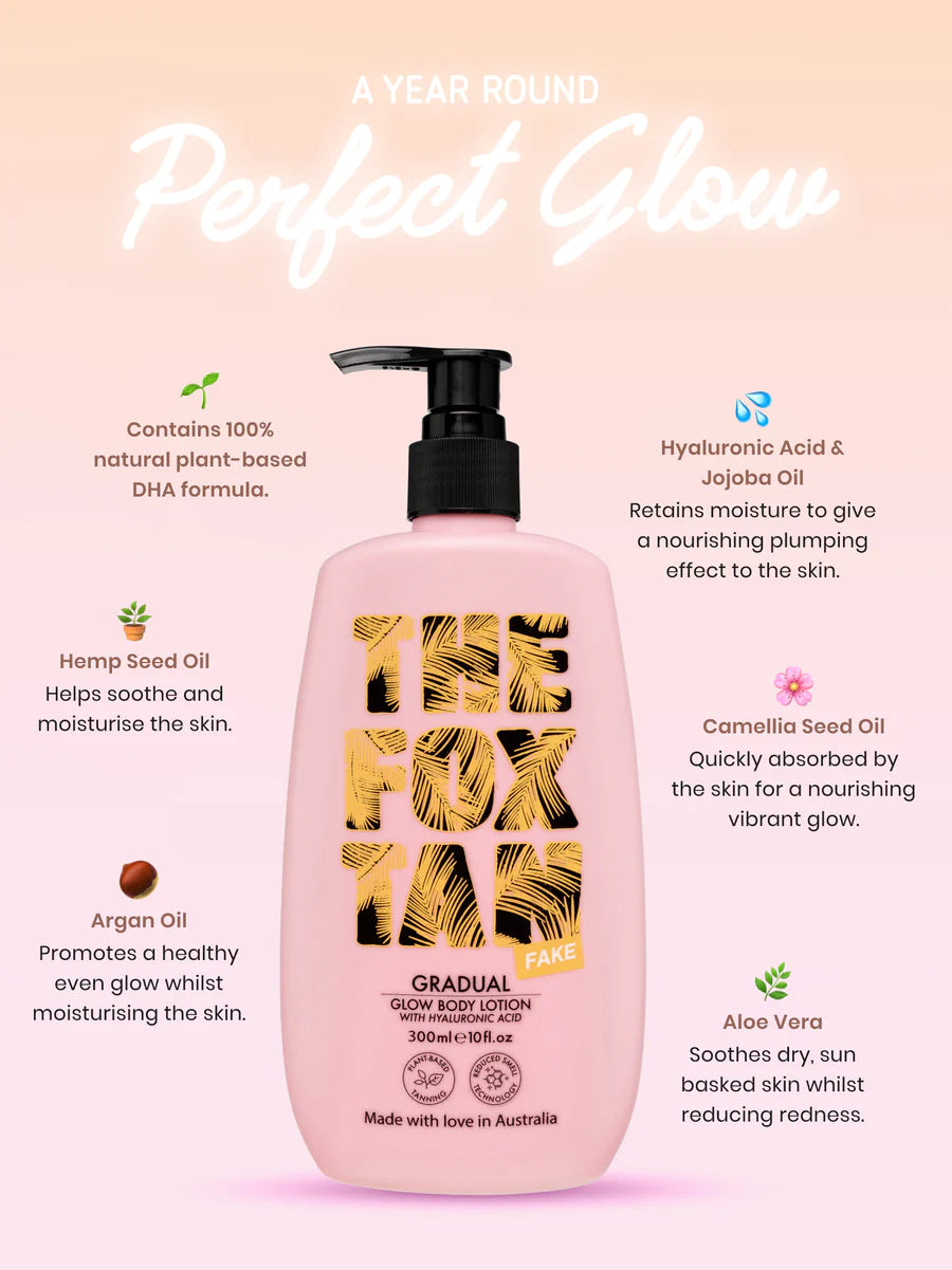 The Fox Tan Gradual Glow Body Lotion