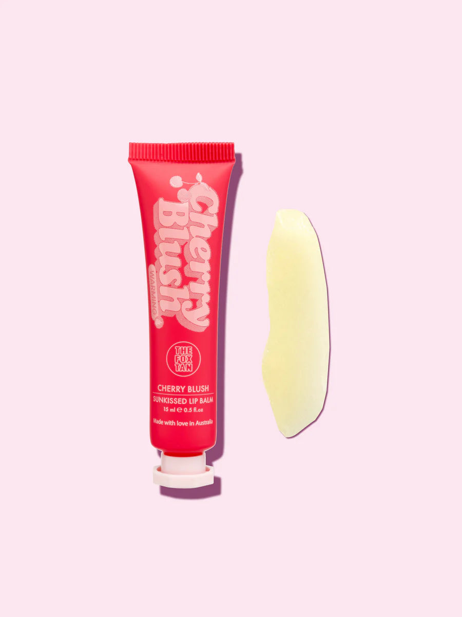 The Fox Tan Cherry Blush Sunkissed Lip Balm