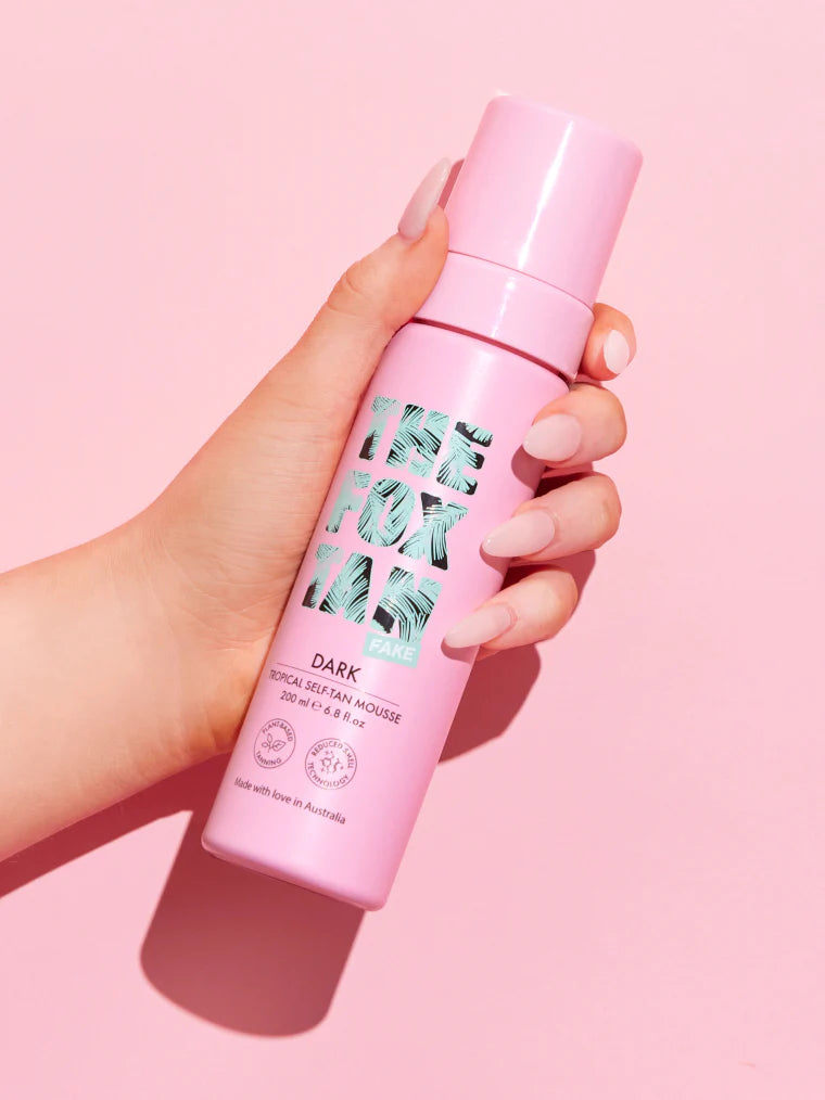 The Fox Tan Dark Tropical Self-Tan Mousse
