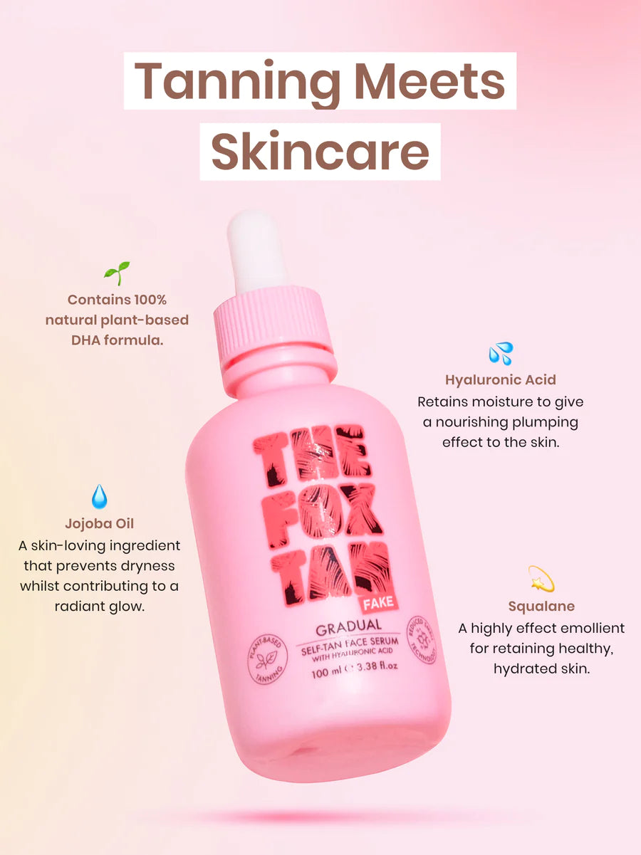 The Fox Tan Gradual Self-Tan Face Serum