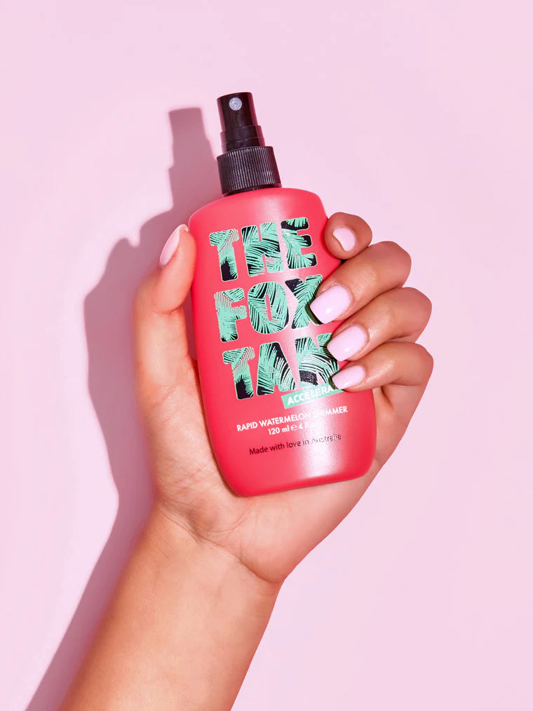 The Fox Tan Rapid Watermelon Shimmer