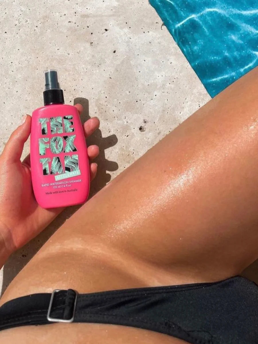 The Fox Tan Rapid Watermelon Shimmer